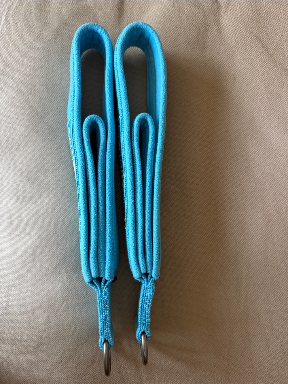Club Pilates Reformer Straps double loops EUC blue - Picture 6 of 6